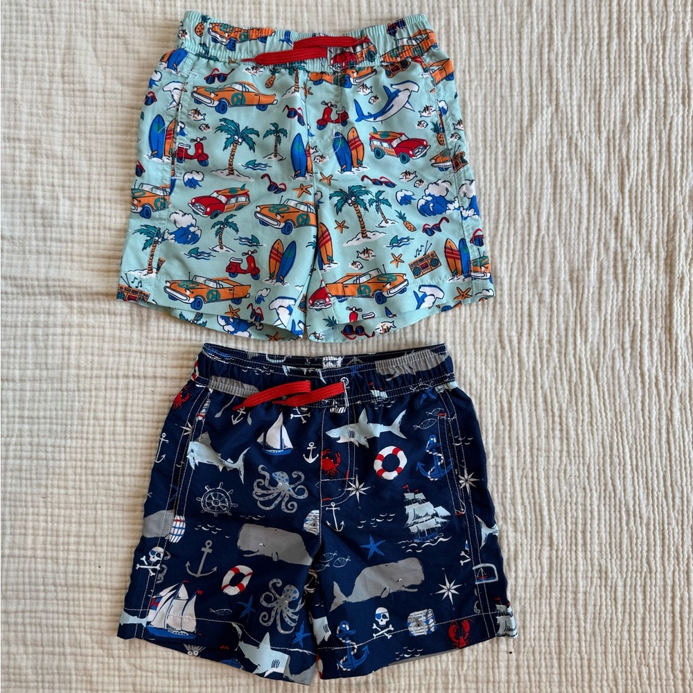 Hatley Blue Rashguard Swim Set - Picture 2 of 8